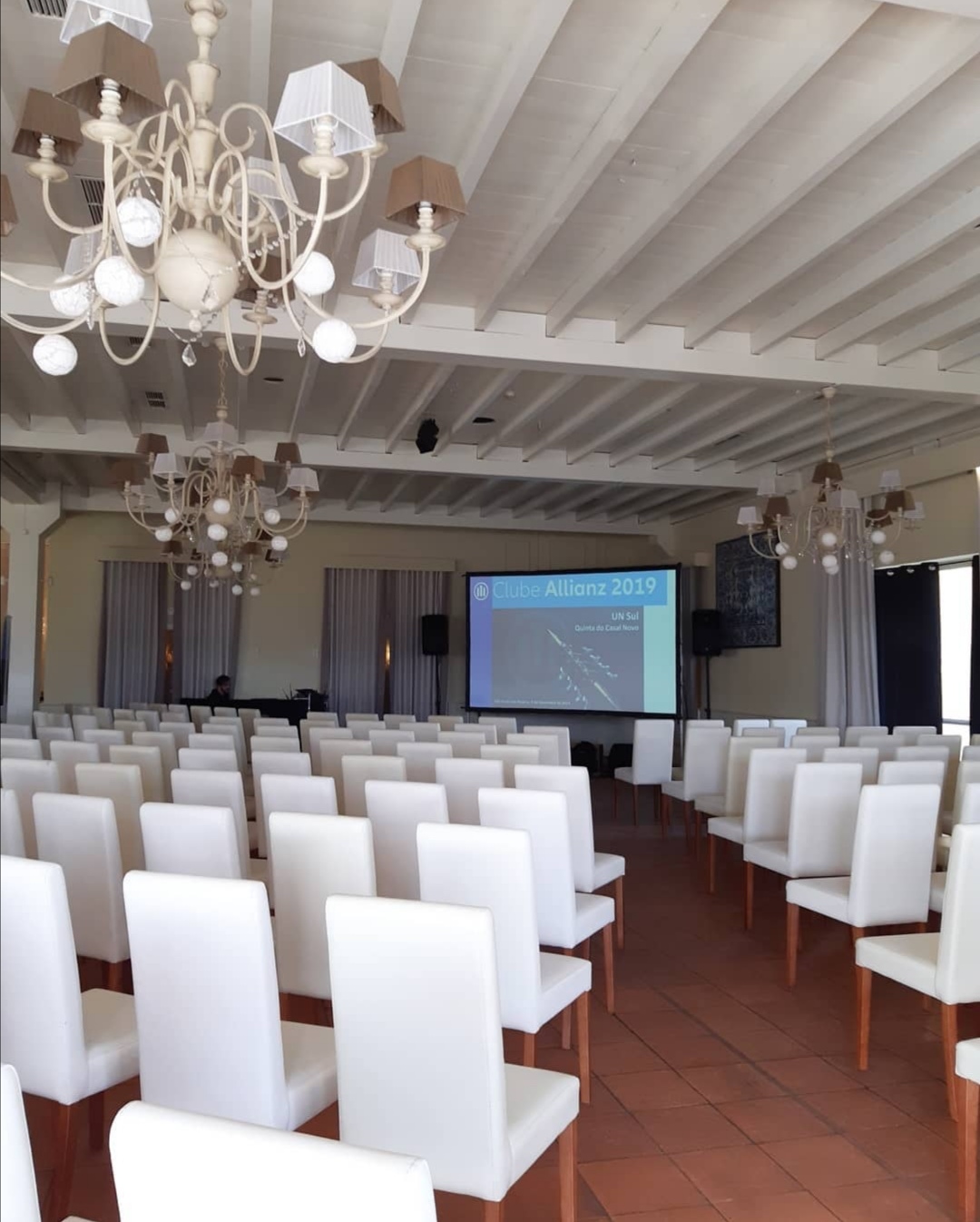 Sala de apresentações de empresas
